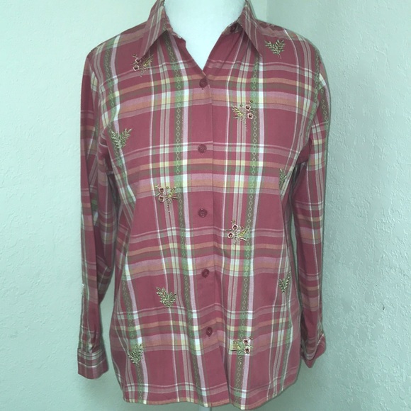 Alfred Dunner Button Down - Picture 1 of 4